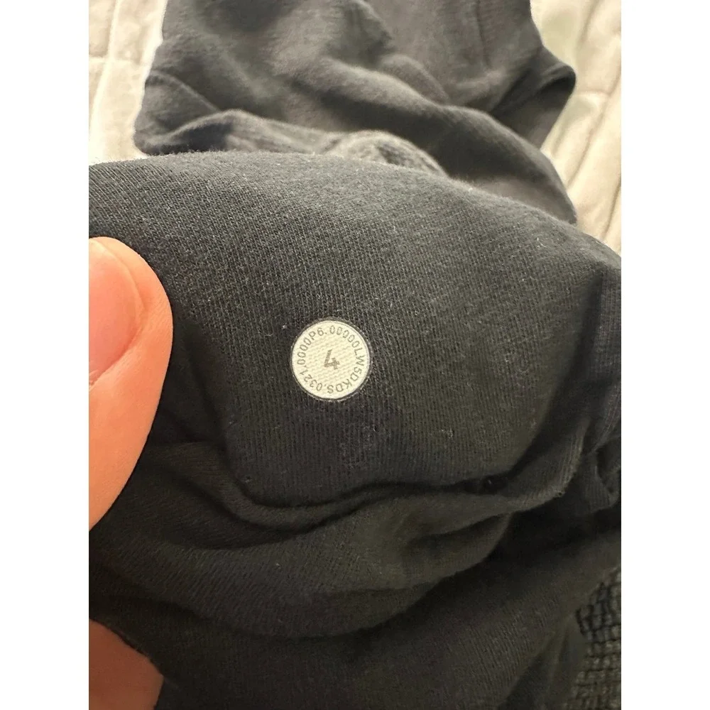 Lululemon ribbed high‎ rise jogger 25